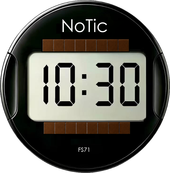 NoTic SolarCell elektronisk parkeringsskive